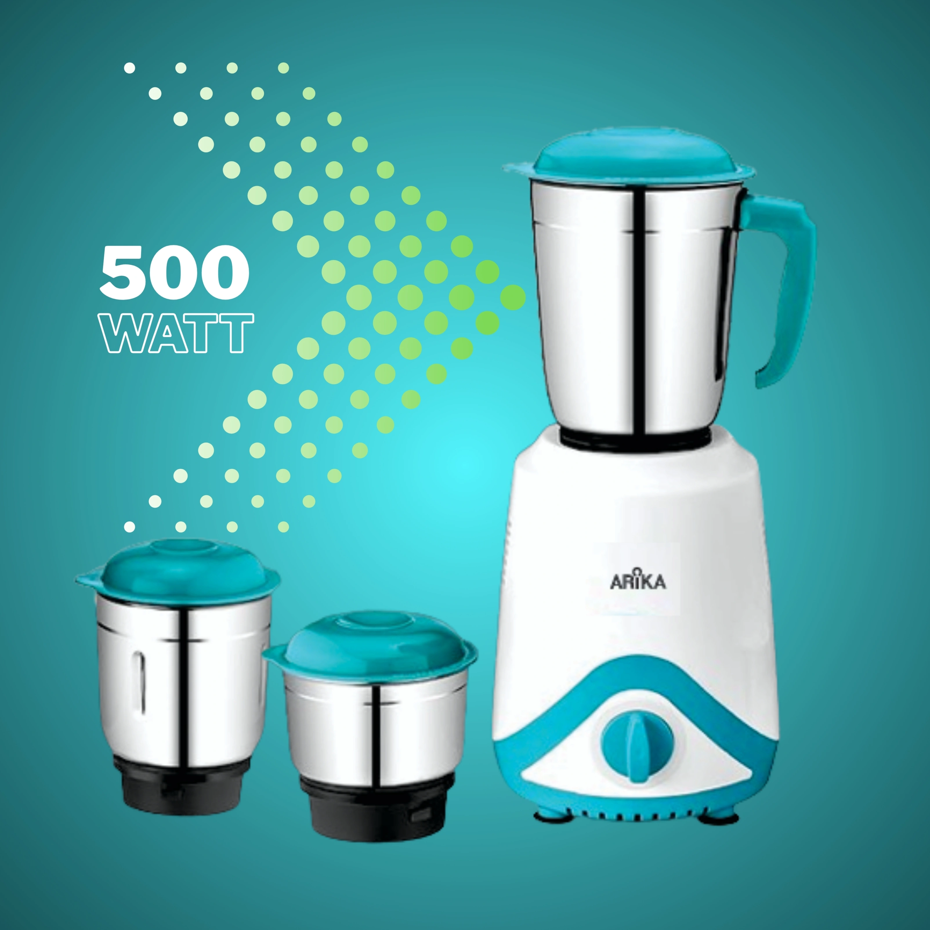 Arika Mixer Grinder 500w Impulse