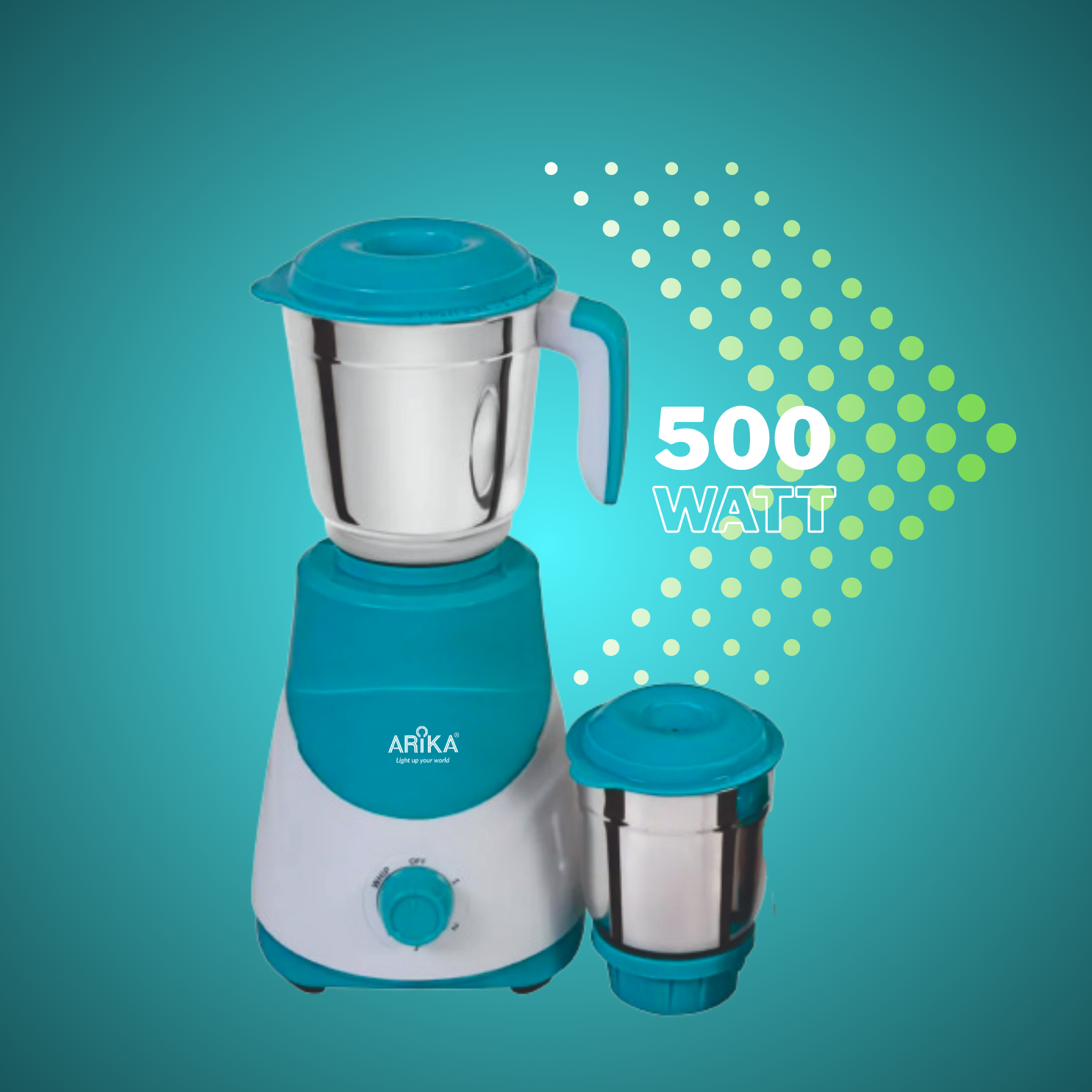 Aura Mixer Grinder 500w 2 Jar