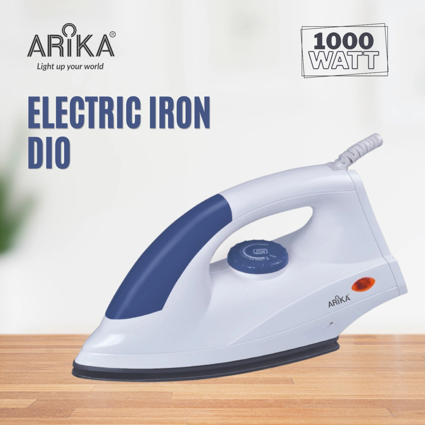 Dio Electric Iron -1000 Watts